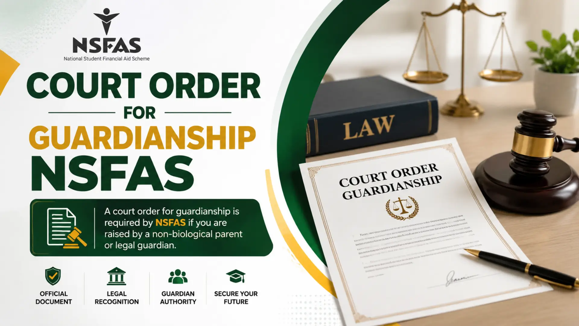 Court Order for Guardianship NSFAS