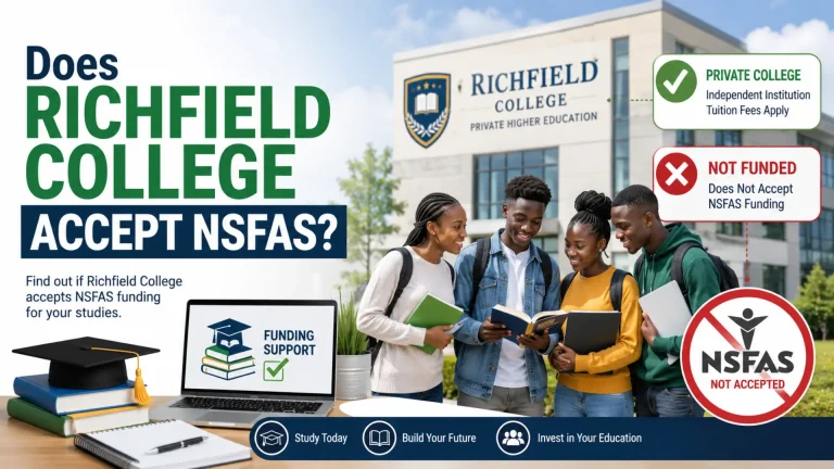 Does Richfield College Accept NSFAS?