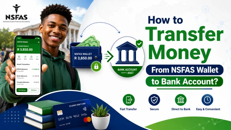 How to Transfer Money From NSFAS Wallet to Bank Account