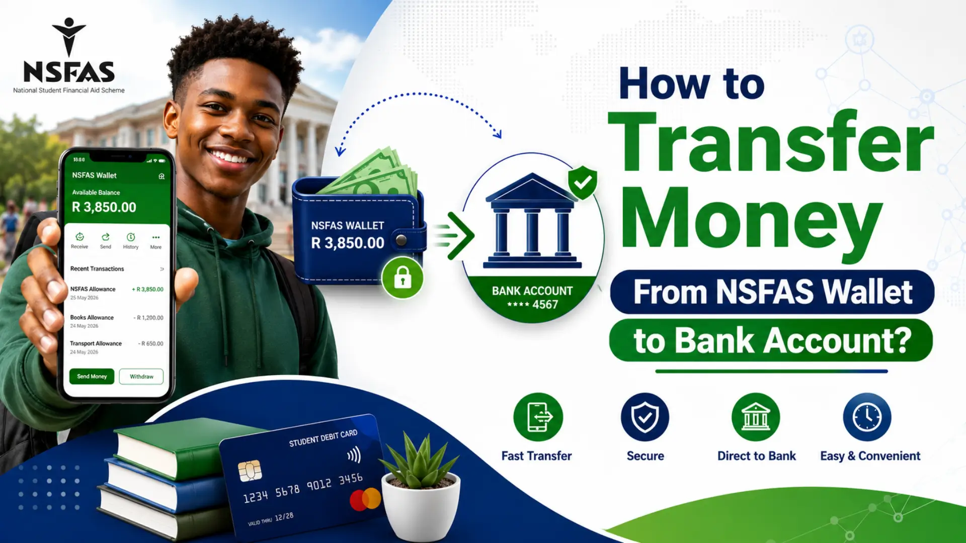 How to Transfer Money From NSFAS Wallet to Bank Account