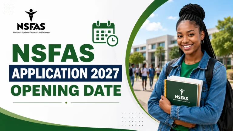NSFAS Application 2027 Opening Date