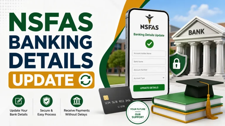 NSFAS Banking Details Update