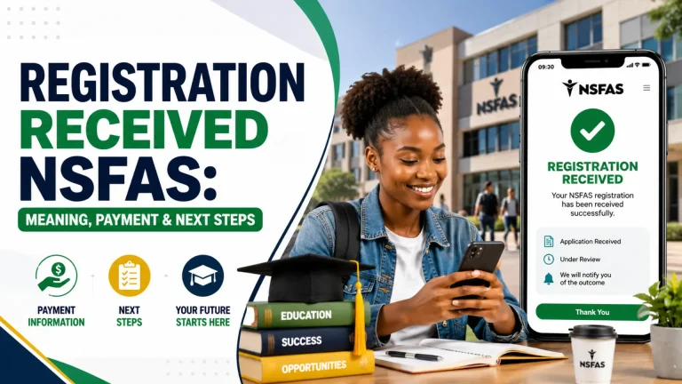 Registration Received NSFAS